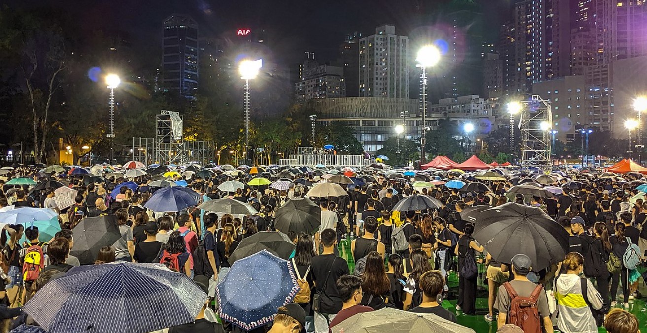 Hong Kong Protests 2019. Photo by Studio Incendo. Source: https://bit.ly/34t1E3o