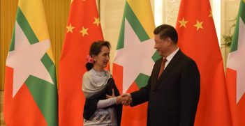 President Xi Jinping of China with Myanmar’s leader Aung San Suu Kyi. Photo by: Myanmar State Counsellor’s Office. Source: https://bit.ly/2RWONTs
