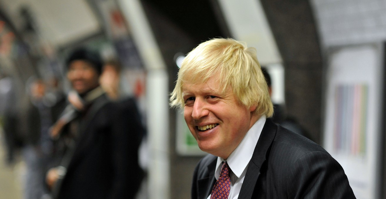 Boris Johnson in 2012. Photo by Andrew Parsons, i-images. Source: https://bit.ly/2PRLIl5