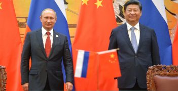 Russian President Vladimir Putin and Chinese President Xi Jinping. Source: Kremlin https://bit.ly/2YRMLpM