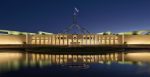 Parliament House At Dusk, Canberra ACT Source: Thennicke https://bit.ly/2ZsyTT3