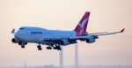 A Qantas 747 on final approach to land. Source: blackqualis https://bit.ly/30bKqYy