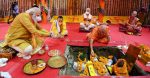 India's Prime Minister Narendra Modi performing Bhoomi Pujan at Shree Ram Janmabhoomi Mandir at Ayodhya
Source: Government of India https://bit.ly/2QbeQUM