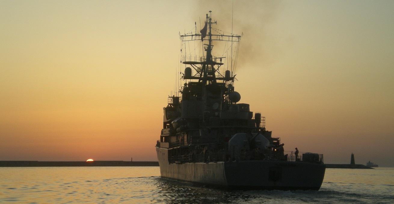 Turkish Navy training ship leaving Bizerte for Split
Source: Khaled Abdelmoumen, https://bit.ly/3iW2YTy