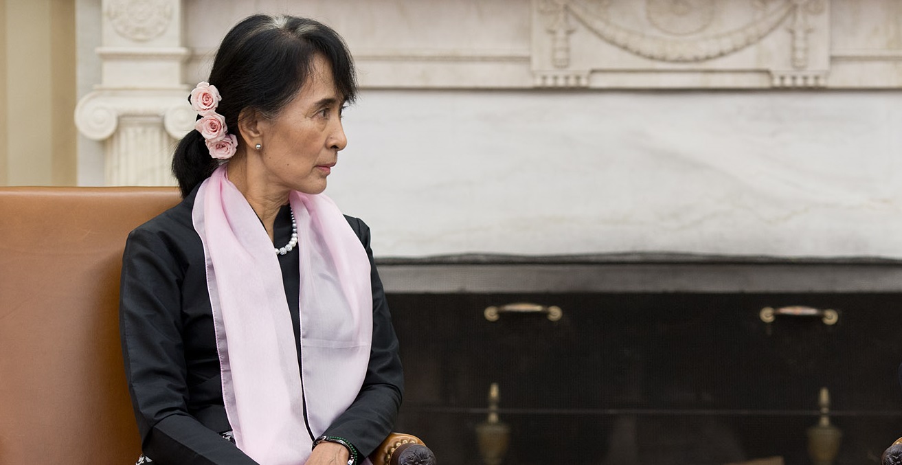 Aung San Suu Kyi. Source: Official White House Photo/Pete Souza https://bit.ly/36tuVNj