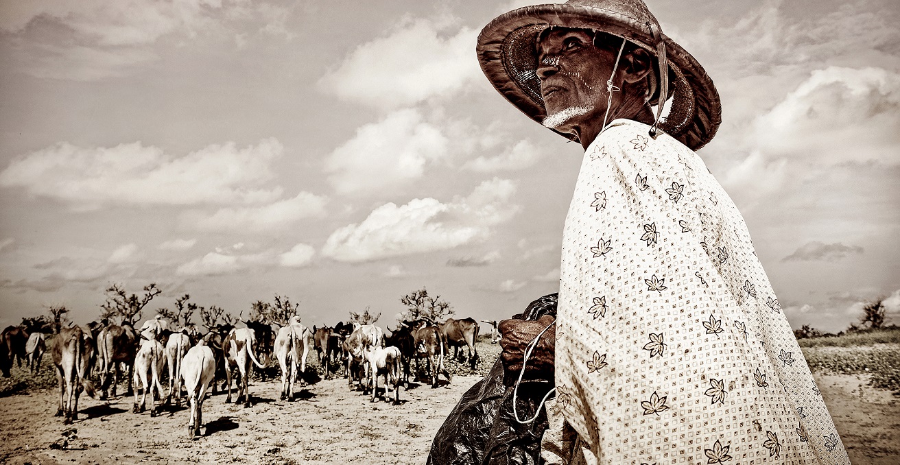 A farmer in Mali. Photo supplied by the ICRC.