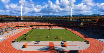 Carrara Stadium, at the Gold Coast 2018 Commonwealth Games. Source: Stephenk1977 https://bit.ly/3tlxDzP