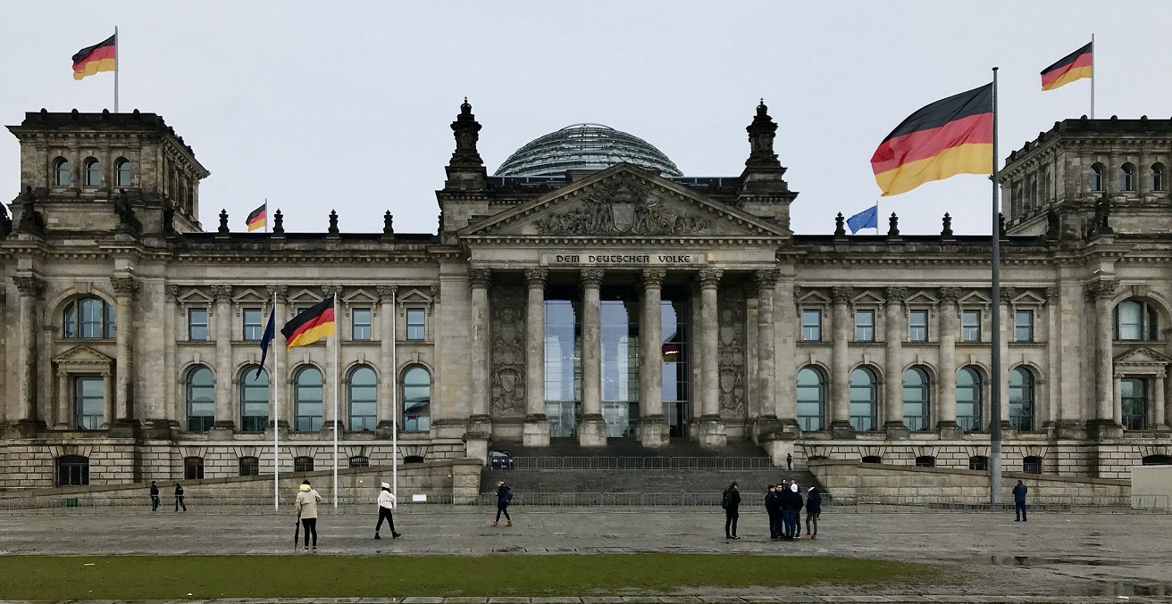 Reichstag building. Source: David McKelvey https://bit.ly/2Wb7FCQ