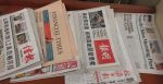 A variety of Hong Kong-based newspapers. Source: Faye Lei Yahowelim https://bit.ly/2ZX9uFj