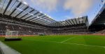 The Milburn Stand and Leazes Stand in St James' Park, home of Newcastle United Football Club. Source: Steve Daniels https://bit.ly/3kPIu1T