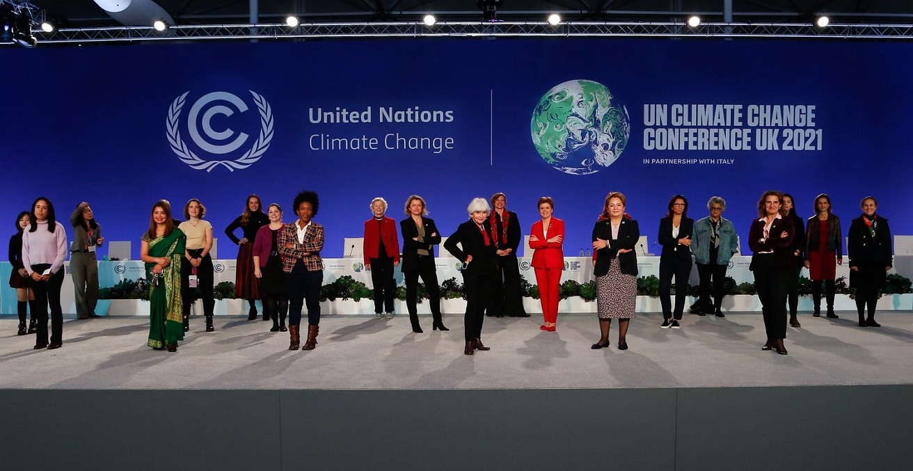 Women World Leaders at COP26. Source: Scottish Government https://bit.ly/3ocg4RF 