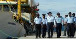 RAMSI and Royal Solomon Islands Police patrol Honiara waterfront. Solomon Islands, 2003. Source: Brian Hartigan https://bit.ly/3otFxpO