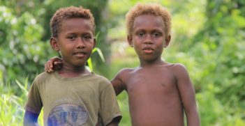 Two young Solomon Islands boys. Source: Leocadio Sebastian, Flickr, https://bit.ly/3ESf8IU