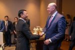 Peter Dutton and Wiranto at the 2018 Sub-Regional Meeting on Counter Terrorism. Source: Australian Embassy Jakarta https://bit.ly/3sfIgEN