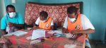 Vanuatu Red Cross volunteers registering individuals for Health Ministry vaccination campaign.
Source: ICRC