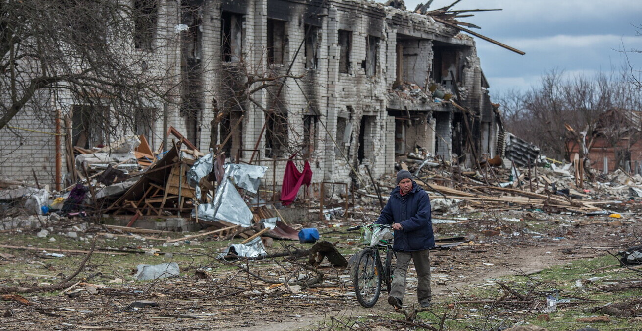 The village of Novoselivka, near Chernihiv. Photo: Oleksandr Ratushniak / UNDP Ukraine, https://bit.ly/3ODaiSU.