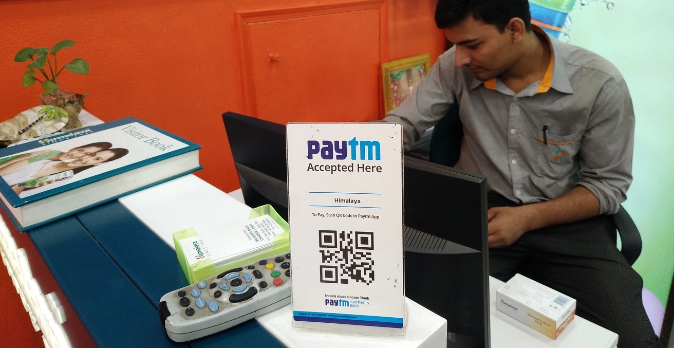 PayTm accepted here sign in Delhi, India. Source: Sasha India https://bit.ly/3cyFmX4