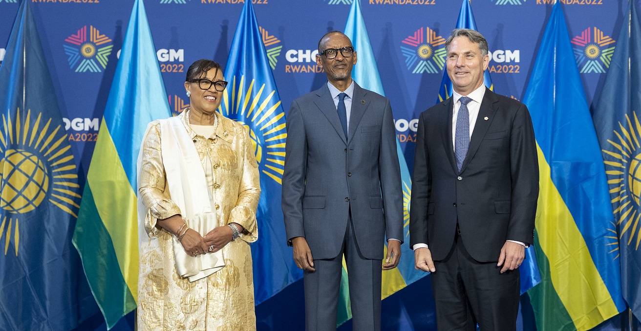 Richard Marles attends the Commonwealth Heads of Government Meeting (CHOGM) Opening ceremony | Kigali, 24 June 2022. Source: Paul Kagame https://bit.ly/3W3iSiZ