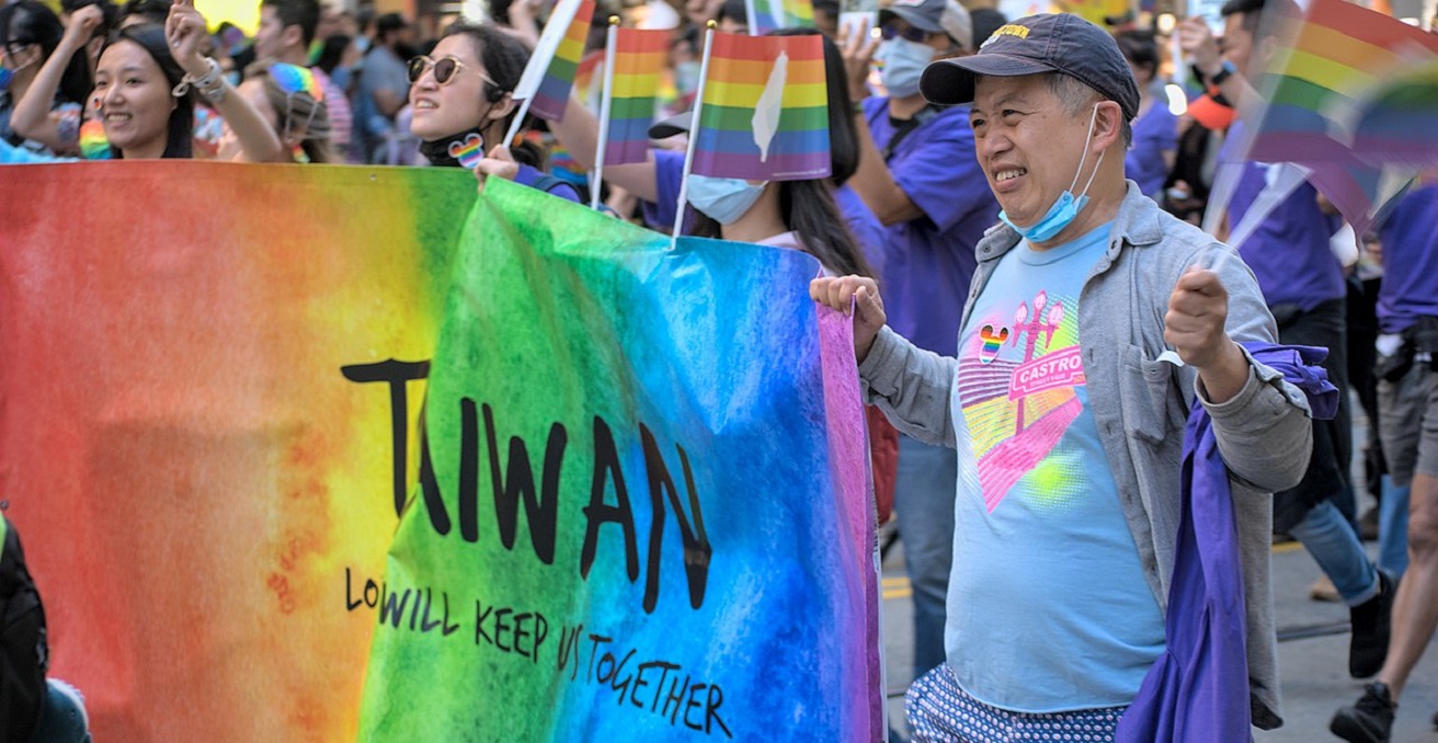Taiwanese Pride at the 2022. Source: Gabe Classon/http://bit.ly/3XLUDWf