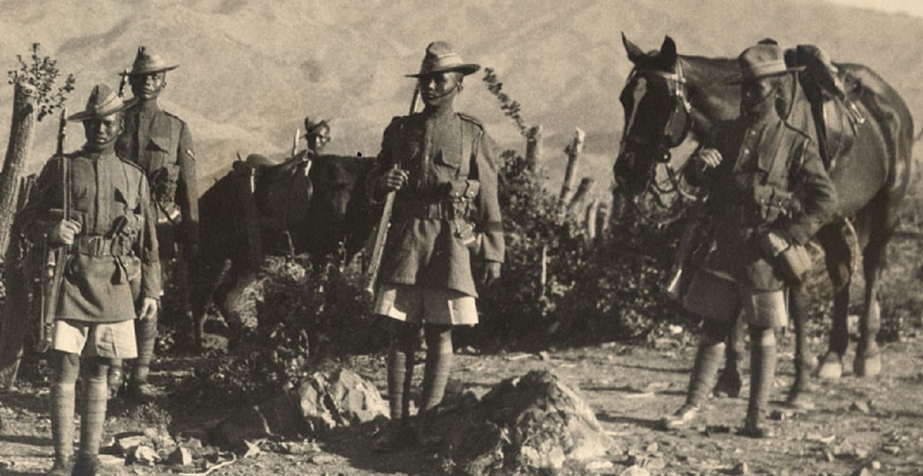 5th Royal Gurkha Rifles Northwest Frontier, India in 1923. Source: Ministry of Defence (UK)/http://bit.ly/3KGagLU
