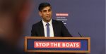 The Prime Minister, Rishi Sunak Holds a Press Conference on the Small Boats bill at No.9 Downing Street. Source: Rory Arnold / No 10 Downing /http://bit.ly/3U9cgicStreet/ 
