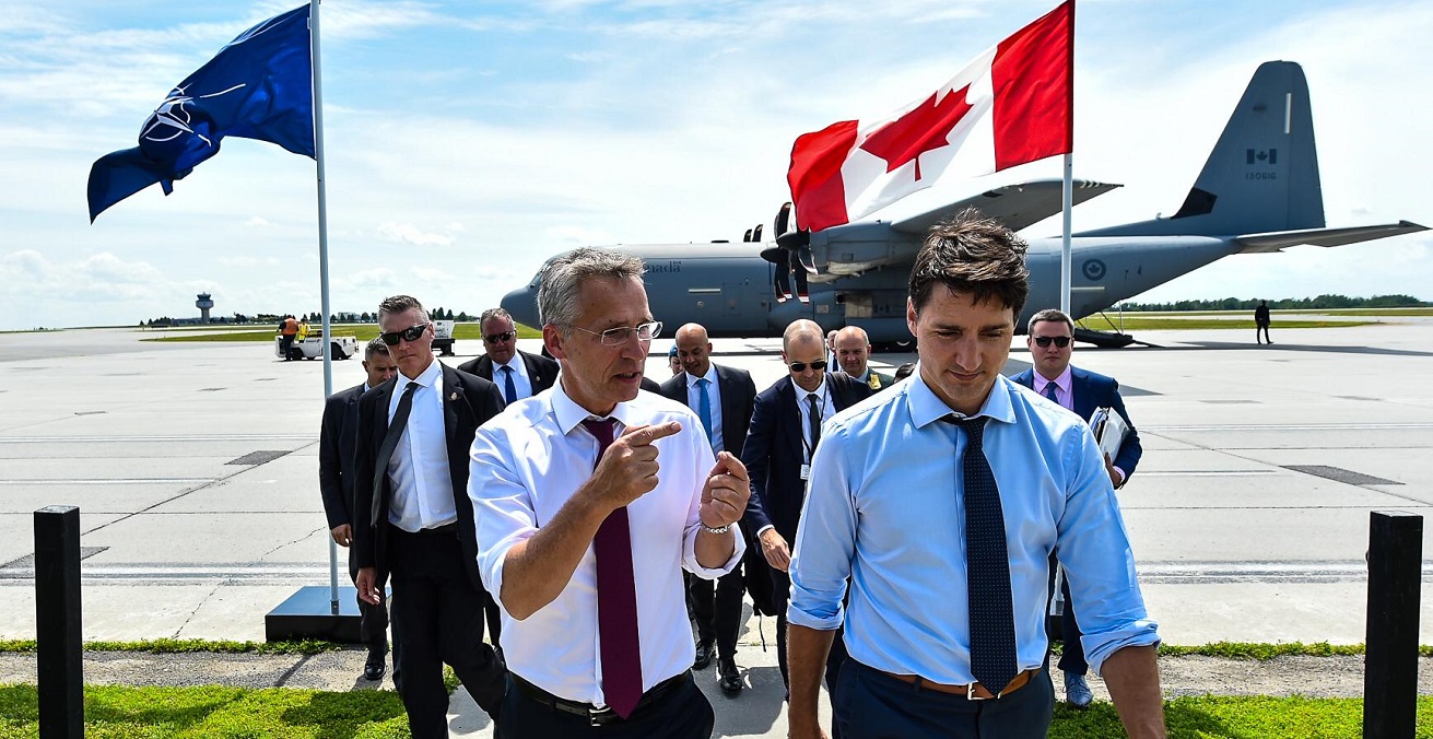 NATO Secretary General Jens Stoltenberg and the Prime Minister of Canada Justin Trudeau. Source: NATO/https://bit.ly/3VNxdA7