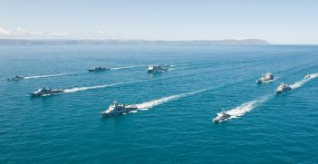 Watching the Straits. Source: NZ Defence Force/https://bit.ly/3p6anbg