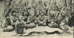 Ainu people. Ainu group from the island of Hokkaido. End of the 19th century. Source: Unknown/https://bit.ly/3Q5xC0h