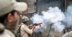 Indian security forces used tear gas and pellet guns to disperse thousands of pro-independence demonstrators following Eid al-Adha (the Feast of Sacrifice) prayers in Kashmir. Source: Seyyed Sajed Hassan Razavi/https://bit.ly/3rsNujb