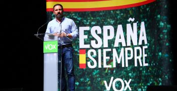 Vox rally in Vigo with Santiago Abascal. Source: Contando Estrelas/https://bit.ly/3rAXw1E