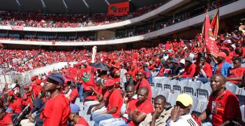 Crowds at an EEF political Rally, South Africa. Source: Bongani Nkwinika / https://bit.ly/3QIs3oK