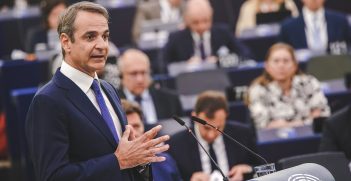 Kyriakos Mitsotakis: time to fight for our European identity and stability. Source: European Union / https://bit.ly/3Ld0Mad