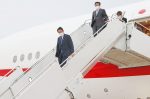 Japanese PM Fumio Kishida arriving in the US, 2022. Source: Office of the Prime Minister of Japan. / https://tinyurl.com/4w3mdpn3 