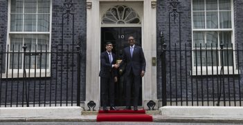London, United Kingdom. Prime Minister Rishi Sunak meets Rwanda President Paul Kagame for a bilateral meeting in 10 Downing Street. Source: Number 10, Flickr / https://t.ly/-LUxz